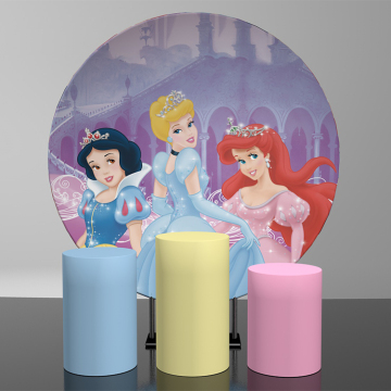 012 Disney Princess Portable Easy-install Circle Backdrop