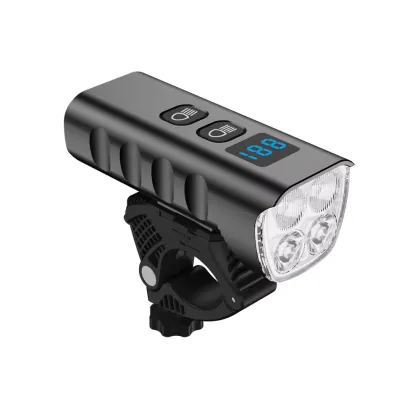 Rechargeable Bike Headlight with Flood and Focus Beam