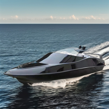 China Manufactured Glass Fiber High-Speed Boat for Sale: Small Speedboat with Inboard Engine and Fiberglass Hull