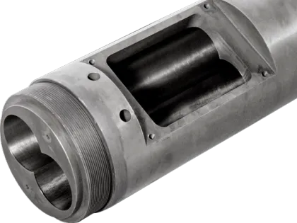 Nitrided Conical Twin Screw Barrel for Davis Standard