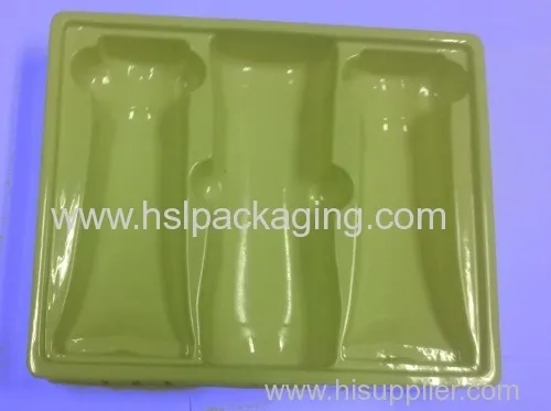 Cosmetics Brushes Transparent Blister Packaging 