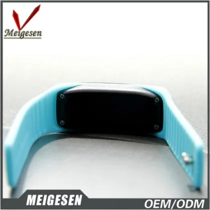 Retail led watches customized logo 30 meter water resistant fashion led watches