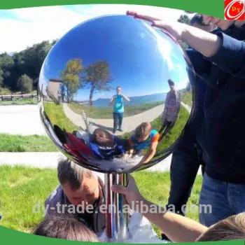Stainless Steel Mirror Gazing Hollow Chrome Ball