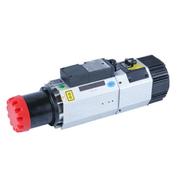 9KW Air Cooled ATC Spindle Motor with ISO 30 Spindle Size and GDL70-24Z9.0-4P Specification