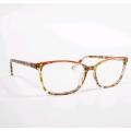 Bright Women Yellow Green Cat Eye Glasses Frames