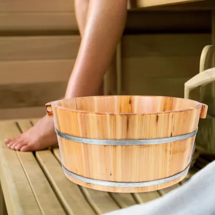 Reusable Wooden Foot Soaking Bucket