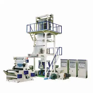 Polyethylene plastic film blowing machine