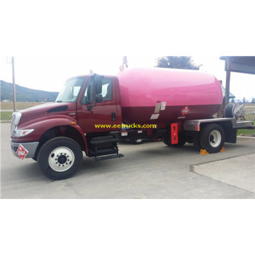 Camions-citernes de livraison au propane 20000L 10 Wheeler