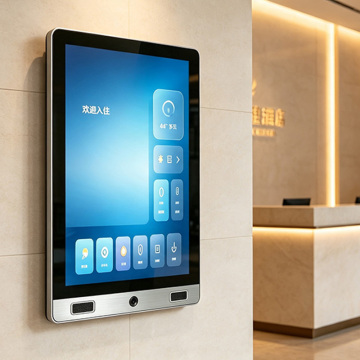 21,5 Zoll wandmontierte intelligente Badezimmer-Digital-Signage mit POE