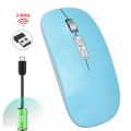 Licht stille 2.4GHz Girl Wireless Mouse voor pc