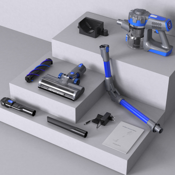 2023 New Design Household Wireless Vacuum Cleaner with Li-ion Battery