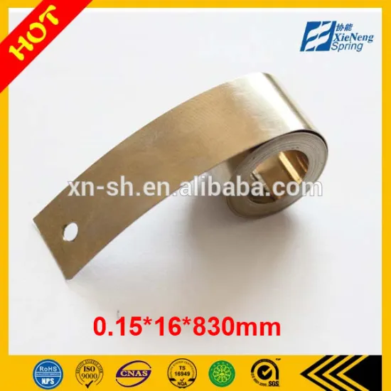 0.15*16*830mm SUS301 stainless steel Hardware accessories spring