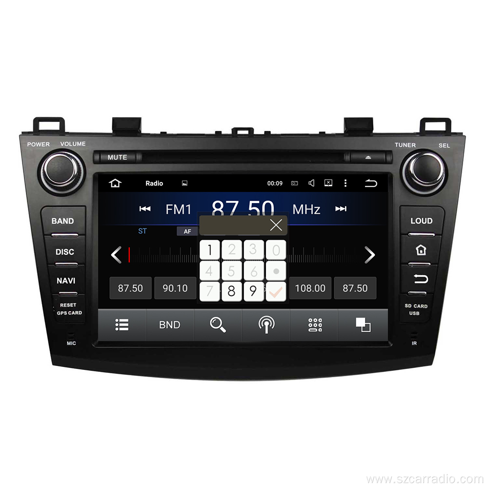 auto video player for MAZDA 3 2009-2012