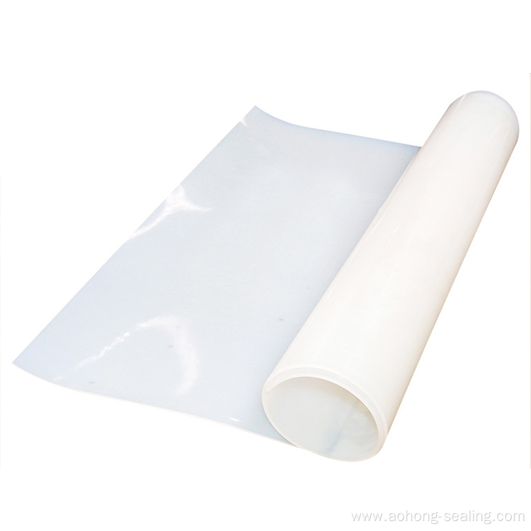 resistance and tearing resistance silicone rubber sheet