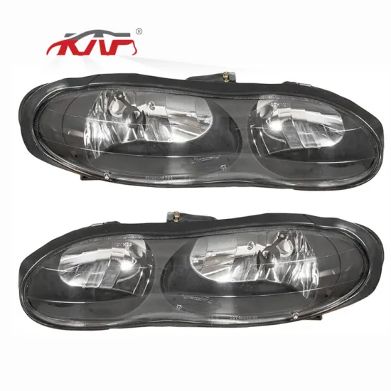 GM2503211 GM2502211 Black Front Headlamp for Chevrolet Camaro 1998-2002