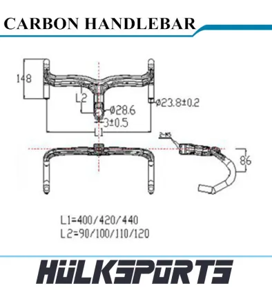 wholesale bicycle parts drop handlebar T700 carbon racing handlebar 3K/UD carbon bicycle handlebar