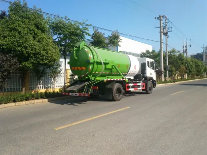 Dongfeng Huashen Sewage Suction Trucks for Sale