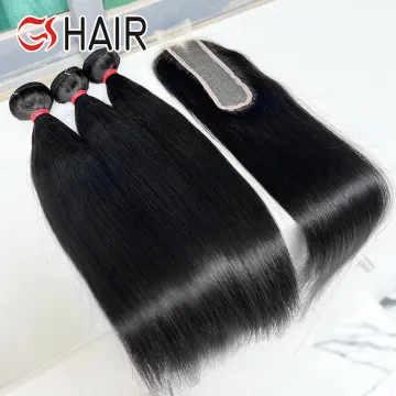 GS 100% Vietnamese Human Hair Bone Straight Braiding Hair Extensions
