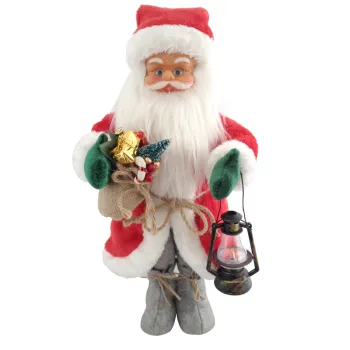 50CM ELECTRIC SINGING AND DANCING SANTA CLAUS TOY