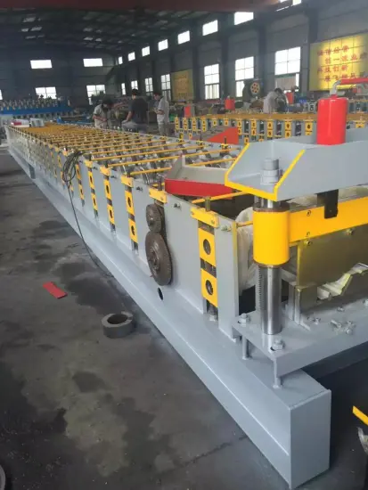 2016 new finished floor deck roll forming machine