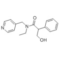 Benzeneacetamide,N-ethyl-a-(hydroxymethyl)-N-(4-pyridinylmethyl)- CAS 1508-75-4