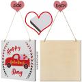 Wooden Valentine's Day Hanging Decoration