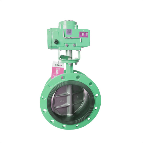 High Safety Electric Rubber Lined Butterfly Valve