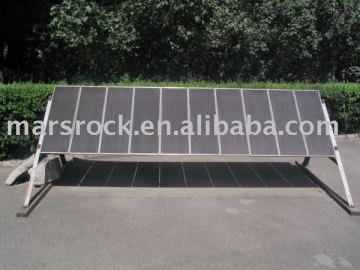 Amorphous silicon solar panel module
