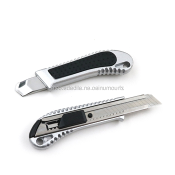 Fuente de fábrica del OEM del cuchillo para uso general del metal de la cuchilla deslizante del duradero de alta calidad de 18m m