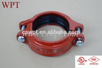 fire protection grooved fittings and Angel pad coupling