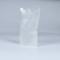 Soulevés en plastique personnalisés recyclables Pouche debout liquide pour boire un verre