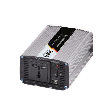 Pure Sine Wave Power Inverter: 300W DC to AC Converter with Soft Start Functionality for 12V, 24V, 48V Input and 110V, 220V Output
