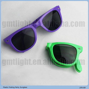 green frame sunglasses