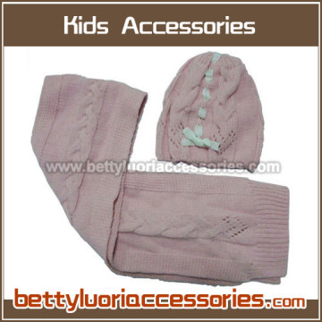 cable knitted scarf