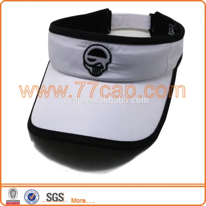 Brand White Hat Sport Sun Visor Cap