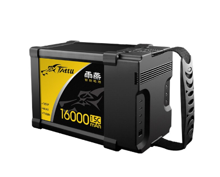 Tattu 12S 16000mAh -batteri med AS150 -kontaktplugg