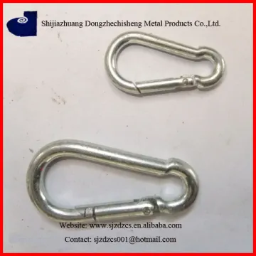 Galvanized snap hook for concrete formwork