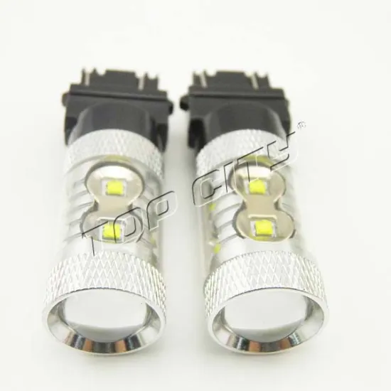 White 50W 3156 T25 Bulb Backup Reverse Light Front Fog Lamp 10 LED 12v DC