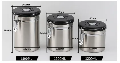 Canisters Sets For Tea Sugar Coffee Bean