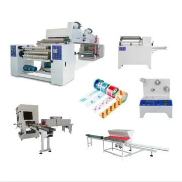 OPP Cello Tape Coating Equipment for BOPP Packaging Tape Production