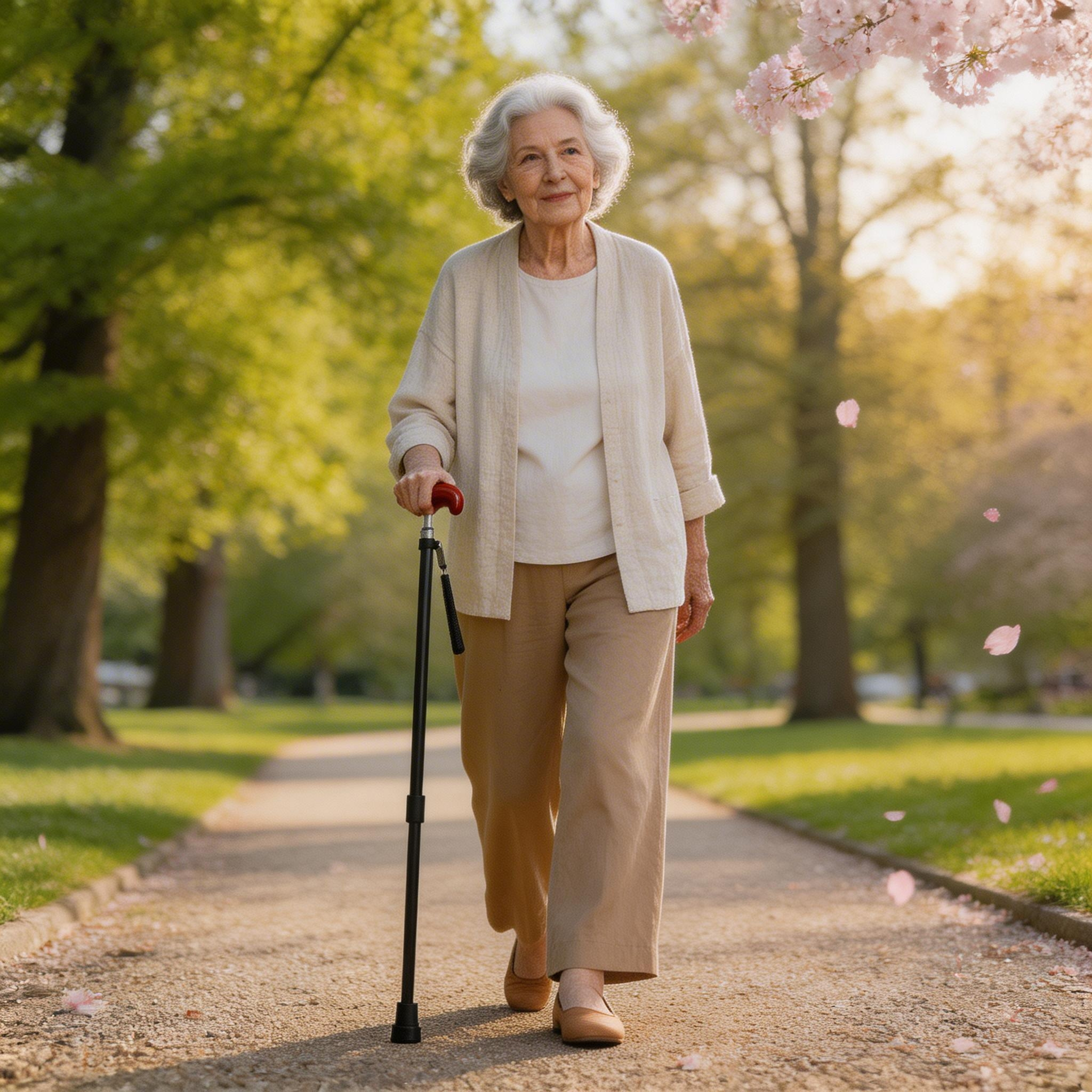 Canne Pliante en Fibre de Carbone pour Seniors - View 6