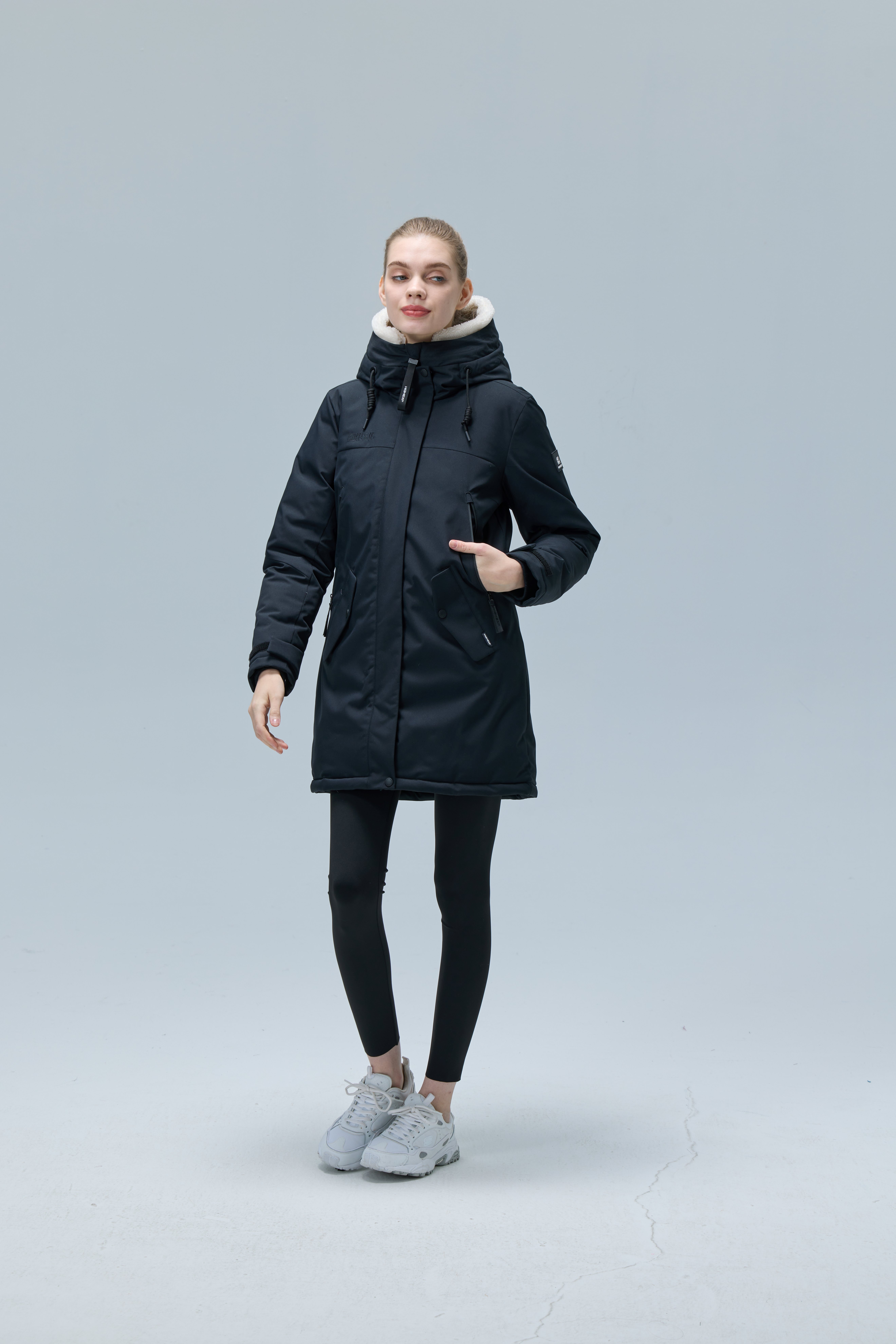 Winter long Jacket coat women