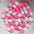 Multi-Colored Beautiful Capsule Resin Acrylic Jewelry Beads Wholesale 