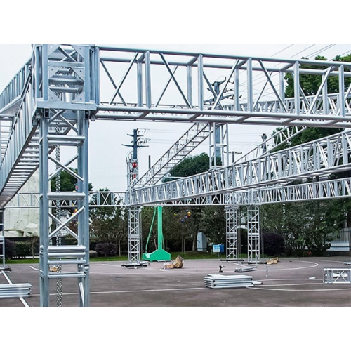 Expositores de treliça para estandes de feiras comerciais