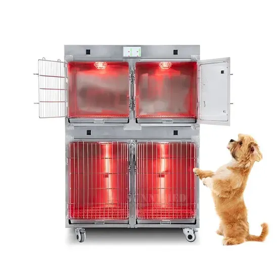 Professional Infrared Therapy Cage for Pet Hospital Use
