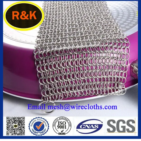 1.2*10mm chainmail cast iron cleaner
