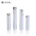 Slim 15 ML Luxury Silver Plastic Bottles