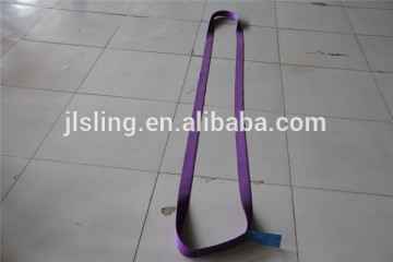 Endless webbing lifting sling belt for crane