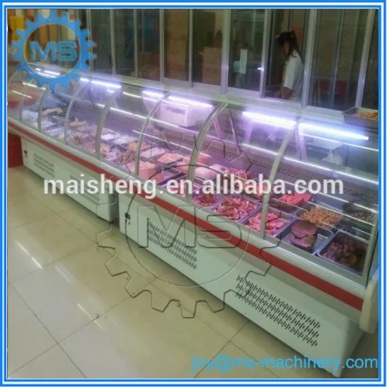 factory supply meat display refrigerator