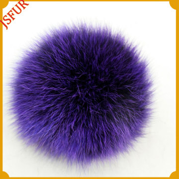 2016 Top Quality Wholesale Hat Accessory Genuine Fox Fur Plush Pompom